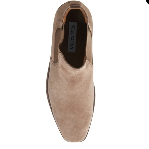 Steve Madden Taupe Suede Boots Size 7 Worn Only 2x!!! - Picture 4 of 7